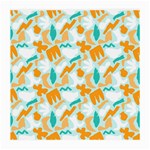 Design Pattern Seamless Tropical Medium Glasses Cloth