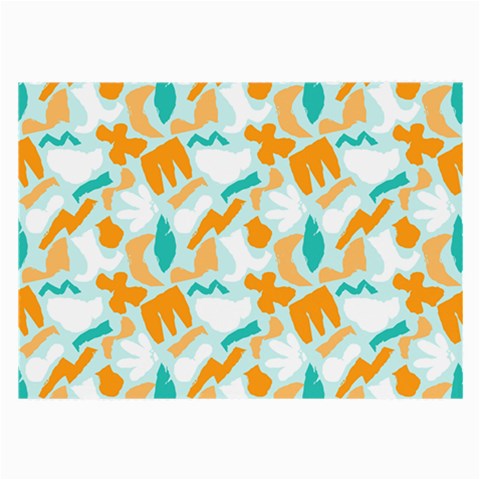Design Pattern Seamless Tropical Large Glasses Cloth from ArtsNow.com Front