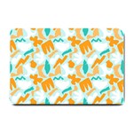 Design Pattern Seamless Tropical Small Doormat