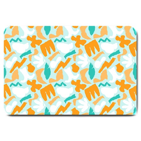 Design Pattern Seamless Tropical Large Doormat from ArtsNow.com 30 x20  Door Mat