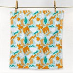 Design Pattern Seamless Tropical Face Towel