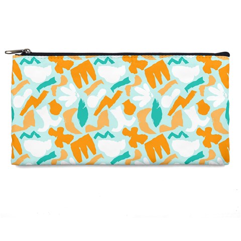 Design Pattern Seamless Tropical Pencil Cases from ArtsNow.com Front