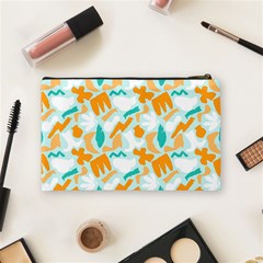 Design Pattern Seamless Tropical Cosmetic Bag (Medium) from ArtsNow.com Back