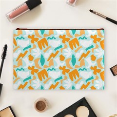 Design Pattern Seamless Tropical Cosmetic Bag (Large) from ArtsNow.com Front