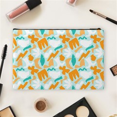 Design Pattern Seamless Tropical Cosmetic Bag (Large) from ArtsNow.com Back