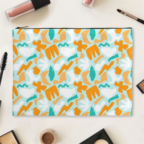 Design Pattern Seamless Tropical Cosmetic Bag (XL) from ArtsNow.com Front