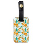 Design Pattern Seamless Tropical Luggage Tag (one side)