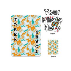 Design Pattern Seamless Tropical Playing Cards 54 Designs (Mini) from ArtsNow.com Front - Joker1