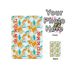 Design Pattern Seamless Tropical Playing Cards 54 Designs (Mini) from ArtsNow.com Front - Joker2