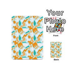 Design Pattern Seamless Tropical Playing Cards 54 Designs (Mini) from ArtsNow.com Back