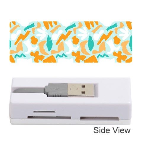 Design Pattern Seamless Tropical Memory Card Reader (Stick) from ArtsNow.com Front