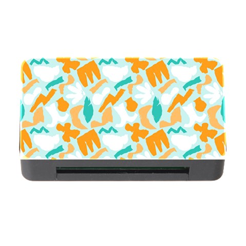 Design Pattern Seamless Tropical Memory Card Reader with CF from ArtsNow.com Front