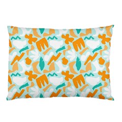 Design Pattern Seamless Tropical Pillow Case (Two Sides) from ArtsNow.com Back