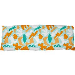 Design Pattern Seamless Tropical 47 x17  Body Pillow Case Dakimakura (Two Sides) from ArtsNow.com Back