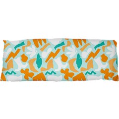 Design Pattern Seamless Tropical 67 x25  Body Pillow Case Dakimakura (Two Sides) from ArtsNow.com Back