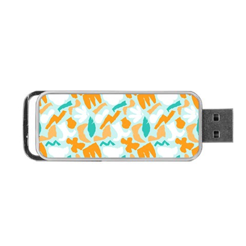 Design Pattern Seamless Tropical Portable USB Flash (One Side) from ArtsNow.com Front