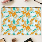 Design Pattern Seamless Tropical Cosmetic Bag (XXXL)