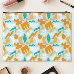 Design Pattern Seamless Tropical Cosmetic Bag (XXXL) from ArtsNow.com Back