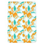 Design Pattern Seamless Tropical Removable Flap Cover (L)
