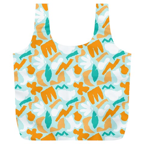 Design Pattern Seamless Tropical Full Print Recycle Bag (XL) from ArtsNow.com Front