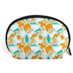 Design Pattern Seamless Tropical Accessory Pouch (Large)