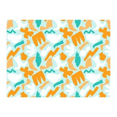 Design Pattern Seamless Tropical 35  x 27  Two Sides Premium Plush Fleece Blanket (Mini) from ArtsNow.com 35 x27  Blanket Back