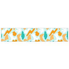 Design Pattern Seamless Tropical 12 X60  Small Premium Plush Fleece Scarf from ArtsNow.com Back