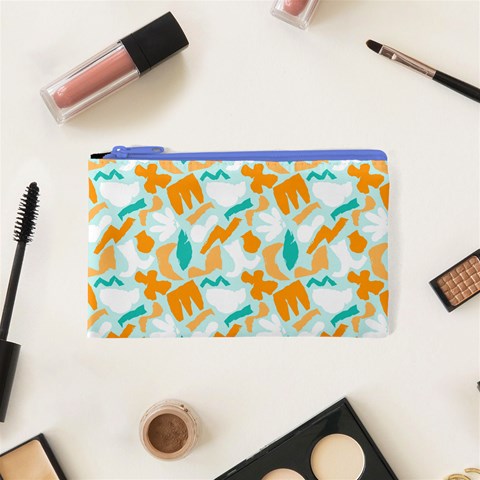 Design Pattern Seamless Tropical Cosmetic Bag (XS) from ArtsNow.com Front