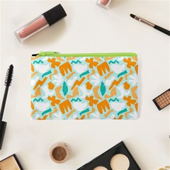 Design Pattern Seamless Tropical Cosmetic Bag (XS) from ArtsNow.com Front