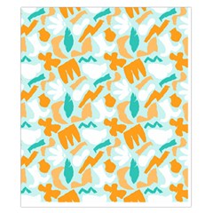 Design Pattern Seamless Tropical Duvet Cover Double Side (California King Size) from ArtsNow.com Back