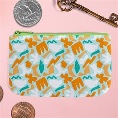 Design Pattern Seamless Tropical Large Coin Purse from ArtsNow.com Front
