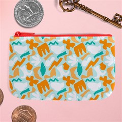 Design Pattern Seamless Tropical Large Coin Purse from ArtsNow.com Front