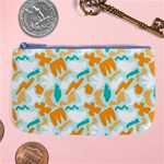 Design Pattern Seamless Tropical Large Coin Purse