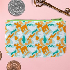 Design Pattern Seamless Tropical Large Coin Purse from ArtsNow.com Back
