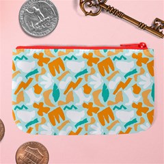 Design Pattern Seamless Tropical Large Coin Purse from ArtsNow.com Back