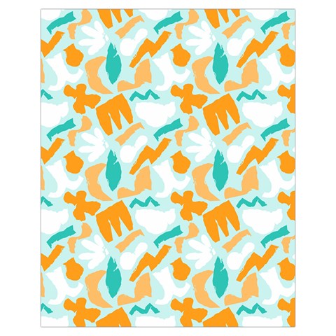 Design Pattern Seamless Tropical Drawstring Pouch (XL) from ArtsNow.com Front