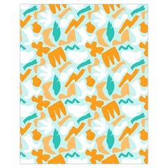 Design Pattern Seamless Tropical Drawstring Pouch (XL) from ArtsNow.com Back