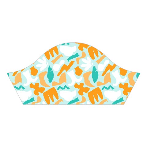 Design Pattern Seamless Tropical Cotton Crop Top from ArtsNow.com Right Sleeve