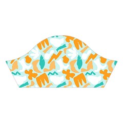 Design Pattern Seamless Tropical Cotton Crop Top from ArtsNow.com Right Sleeve