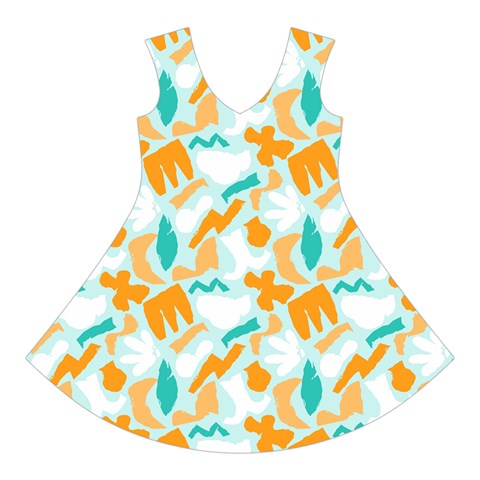 Design Pattern Seamless Tropical Short Sleeve V Front