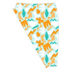 Design Pattern Seamless Tropical Midi Wrap Pencil Skirt from ArtsNow.com Front Left