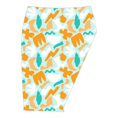 Design Pattern Seamless Tropical Midi Wrap Pencil Skirt from ArtsNow.com  Front Right 