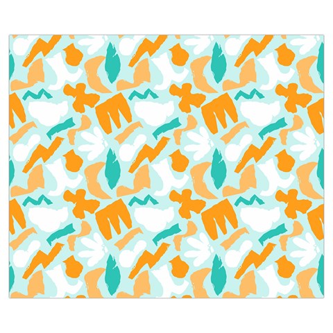 Design Pattern Seamless Tropical Medium Tote Bag from ArtsNow.com Front