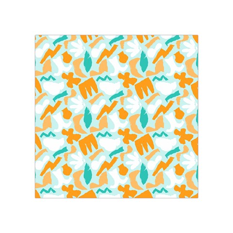 Design Pattern Seamless Tropical Square Tapestry (Small) from ArtsNow.com Front