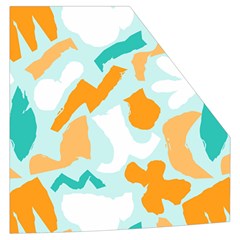 Design Pattern Seamless Tropical Kid s Button Up Puffer Vest from ArtsNow.com Pocket Left