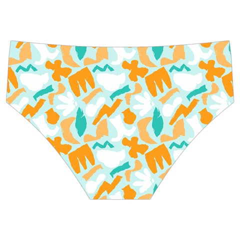 Design Pattern Seamless Tropical Men s Swim Brief from ArtsNow.com Back