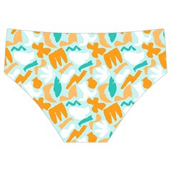 Design Pattern Seamless Tropical Men s Swim Brief from ArtsNow.com Back