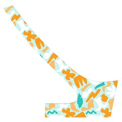 Design Pattern Seamless Tropical Cross Back Hipster Bikini Set from ArtsNow.com Back Right