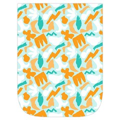 Design Pattern Seamless Tropical Waist Pouch (Small) from ArtsNow.com Front Pocket