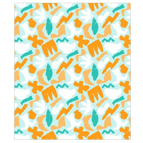 Design Pattern Seamless Tropical Waist Pouch (Large) from ArtsNow.com Back Strap